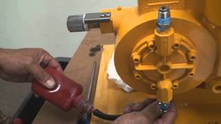 Bleeding Air from the Hydraulic Side of a Diaphragm Metering Pump