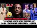 🔥YOU WON'T BELIEVE WHAT NIGERIA PASTORS ARE DOING ON THE DEATH OF SAMMIE OKPOSO - SAMMIE OKPOSO