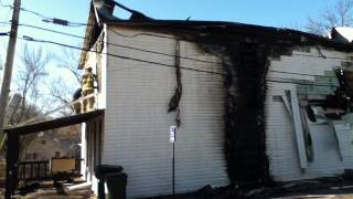 St. Clair Historical Museum destroyed by fire.