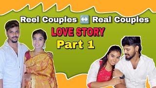 ASWINCHARU - OUR LOVE STORY PART-1 l REEL TO REAL LOVE l #aswincharu #tirupurcouples #marriage