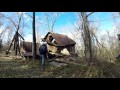 reclaiming an old house with a truck