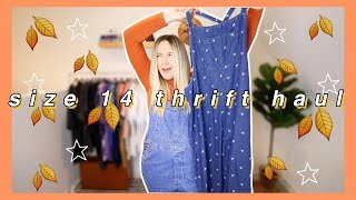 A BIG OLE THRIFTED FALL TRY ON HAUL!