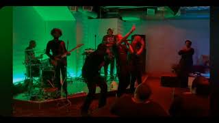 Profyle performing Liar Live with Front Cover Band