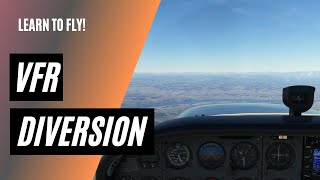 How to Do a VFR Diversion | Cross Country Diversion