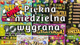 Piękna niedzielna wygrana 🔥❤️🎉 #zdrapkilotto #zdrapki #lotto #scratch #scratchofftickets