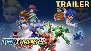 【Dino Trainers Season 5_ 心奇爆龙战车之机甲战陀】Trailer_ 主题曲 | Cartoon | Dinosaurs | Adventure | Action | 3D