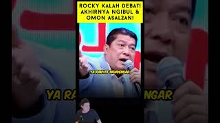 Rocky Gerung kalah debat dengan Silfester, Akhirnya cuma ngibul dan ngomong asal-asalan #rockygerung