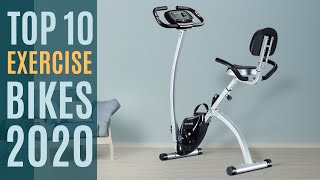 Top 10: Best Folding Exercise Bikes for 2020 / Magnetic Exercise Upright Bike / Indoor Cycling Bike