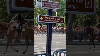 Défilé 14 Juillet - Garde Républicaine à cheval #14Juillet #bastilleday #bastilledayparade