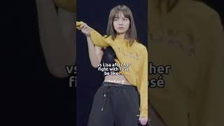 Lisa after her fight with rosé be like 😭🤣
