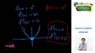 วิชาคณิตศาสตร์ ตอนที่ 34 (การประยุกต์ของอนุพันธ์)