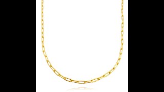 Corrente Cartier Longa 2,5mm 70cm (11,3g) (Banho Ouro 18k)