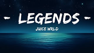 Juice WRLD - Legends (Lyrics) Tribute 💔  | lyrics Zee Music
