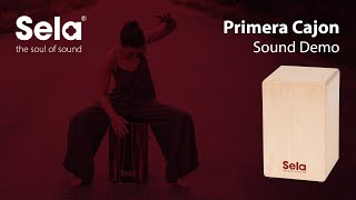 Sela SE 117 Primera - Cajon for beginners and advanced players (Sound Demo)