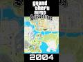 evolution of gta🥂 map 🗺️