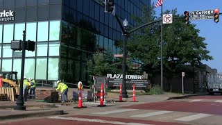 Closures on downtown Tyler roads begins, will last for several months