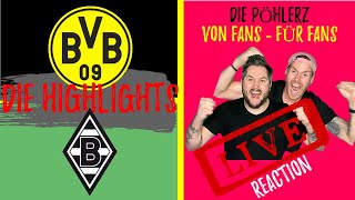 HIGHLIGHTS BVB vs Gladbach - Reaction, Ausraster und Jubel