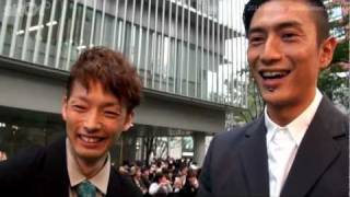 第24回東京国際映画祭／伊勢谷友介さん、森山未來さんへ直撃取材