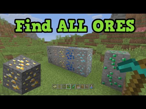 Minecraft - How To Find Every Ore Minecraft - How To Find Every Ore