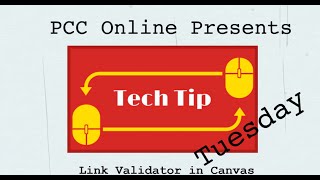 Tech Tip Tuesday: Link Validator in Canvas