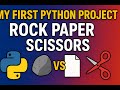 Rock Paper Scissors Game in Python | Mini Project for Beginners 2025