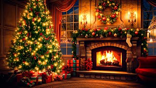 Top 100 Christmas Songs of All Time🎄 Classic Christmas Songs with Fireplace 🎅 Christmas Oldies Music