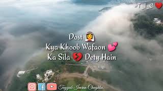 Dost kya khoob wafaon ka Sila Dete  Nusrat Fateh Ali Khan HD Whatsapp Video | NFAK | nfak | Tiktok
