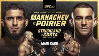 UFC 302 LIVE MAKHACHEV VS POIRIER LIVESTREAM & FULL FIGHT COMPANION