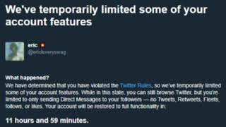 twitter suspension speedrun