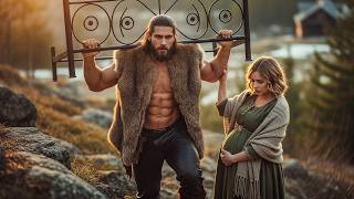 Mountain Man Carried A Heavy Iron Bedframe Up The Steep Hill-So His Tired Pregnant Wife Slept Well