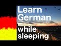 Learn German while you prepare for sleep - 9 hours Phrases in German (native) - NO music