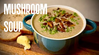 Delicious Creamy Mushroom Soup Recipe | Easy \u0026 Comforting!