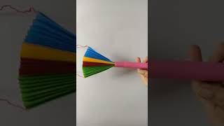How to make Paper Fan #magicfan #viralshorts #viralvideo