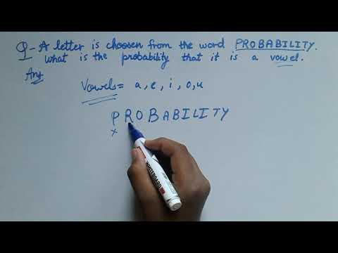 What is the probability that the first letter is E?