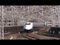 Ｅ２系０番台＋Ｅ３系０番台東北新幹線やまびこ２０６号東京行き大宮駅到着