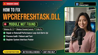 Fix wpcrefreshtask.dll Error!