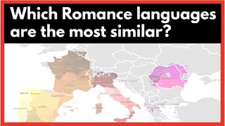 Which Romance Languages Are the Most Similar?