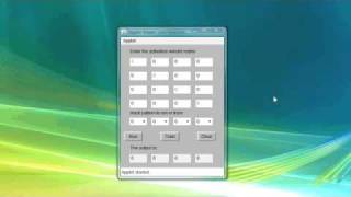 Introduction to Neural Networks for Java(Class 3/16, Part 3/5) - hopfield example