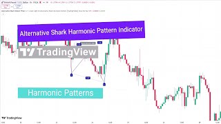 Alternative Shark Harmonic Pattern Indicator on TradingView - free - [TFlab]