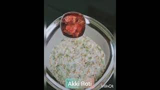 Akki Roti | Easy breakfast recipe|