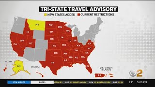 2 More States Added To Tri-State Area's Coronavirus Travel Advisory List
