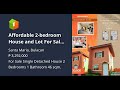 Affordable 2-bedroom House and Lot  For Sale in Santa Maria Bulacan