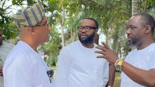 FEMI ADEBAYO, OTUNBA MOSES OLAFARE \u0026 MR REUBEN ON A TOUR OF OONI’S MULTI BILLION NAIRA RESORT