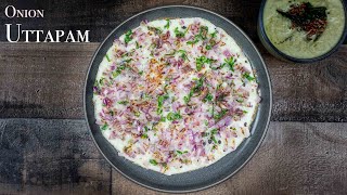 Uttapam recipe | onion uthappam | how to make uttapam | uttappa recipe | Uttapam recipe in hindi