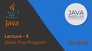Java First Program | Hello World Program [in Hindi]