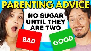 Parents React To Insane Parenting Advice From The Internet!
