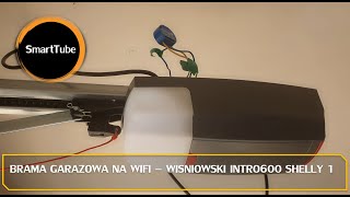 Brama garażowa na WiFi za 50 PLN WIŚNIOWSKI INTRO 600 Shelly 1