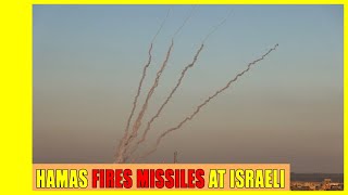 Hamas fires missiles at Israeli air base, two Iron Dome stations, chemical factory