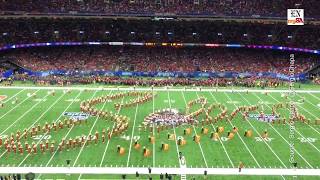 UT Longhorn Marching Band pays tribute to Selena