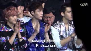 [fancam] 130414 KrisLayHan moment @13th Annual Billboard Music Festival